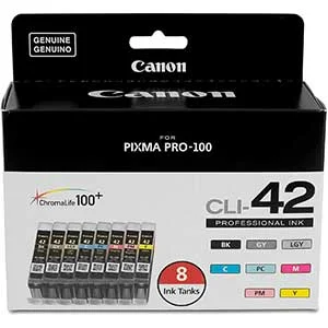 CANON Printer Ink | 8 Pack | Compatible To PIXMA PRO-100