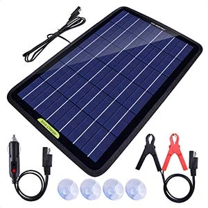 ECO-Worthy 12 Volt 10 Watt Solar Battery Charger