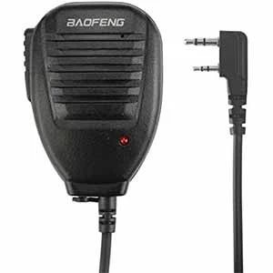 Baofeng Black Two Way Radio Speaker, BF-S112