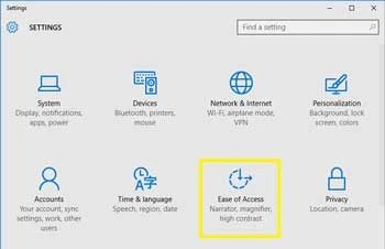 Dell Laptop Settings Menu