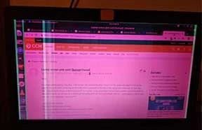 What Is A Pink Screen On Laptop